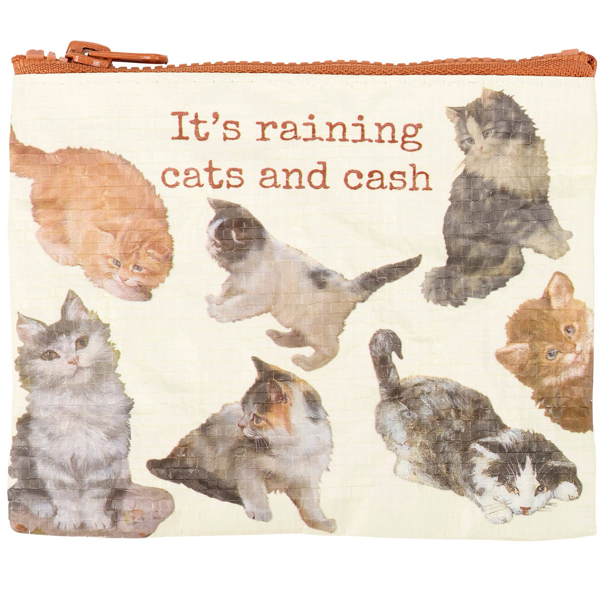 It's Raining Cats And Cash Zipper Wallet
