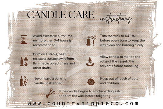 Rustic Farmhouse Apothecary-inspired  Jar Candle 9 oz.