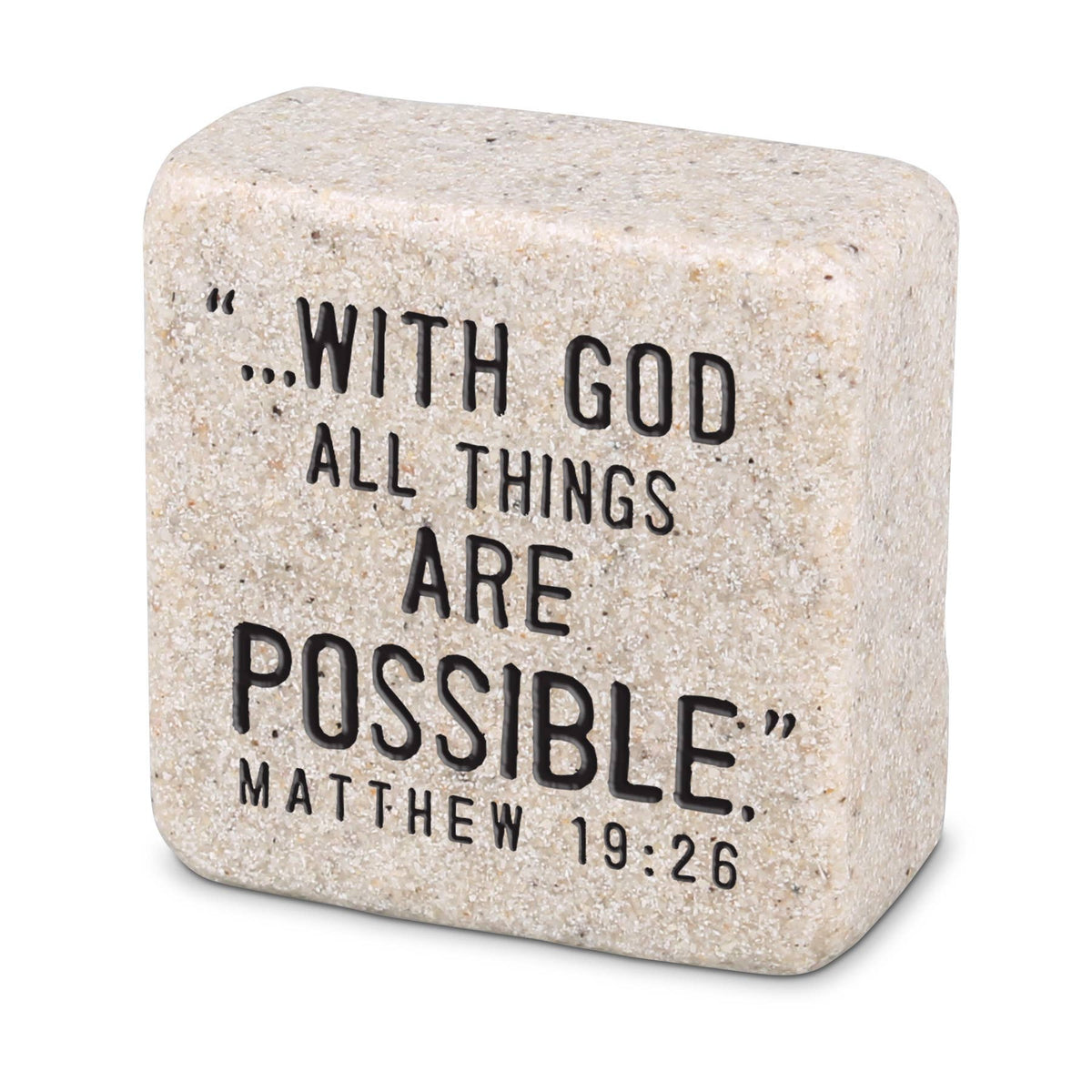 LCP Faith Scripture Stone