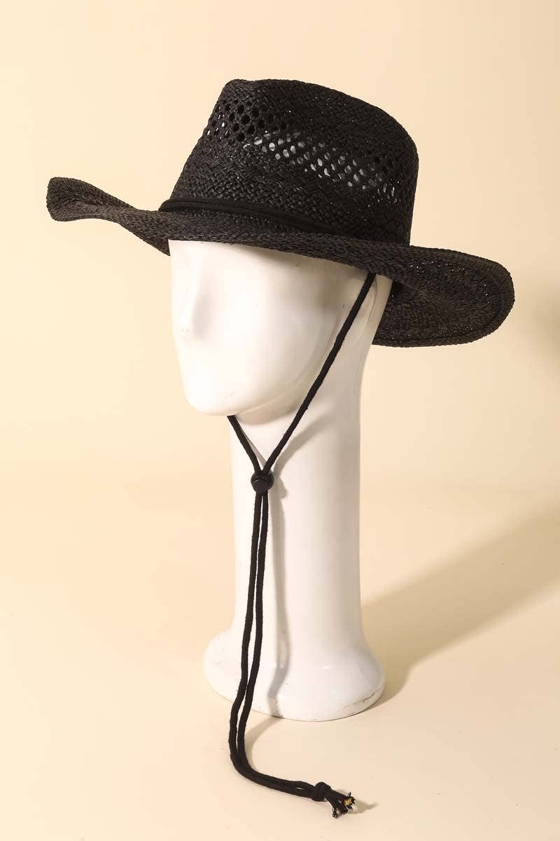 Straw Weave Fashion Western Cowboy Hat: IV