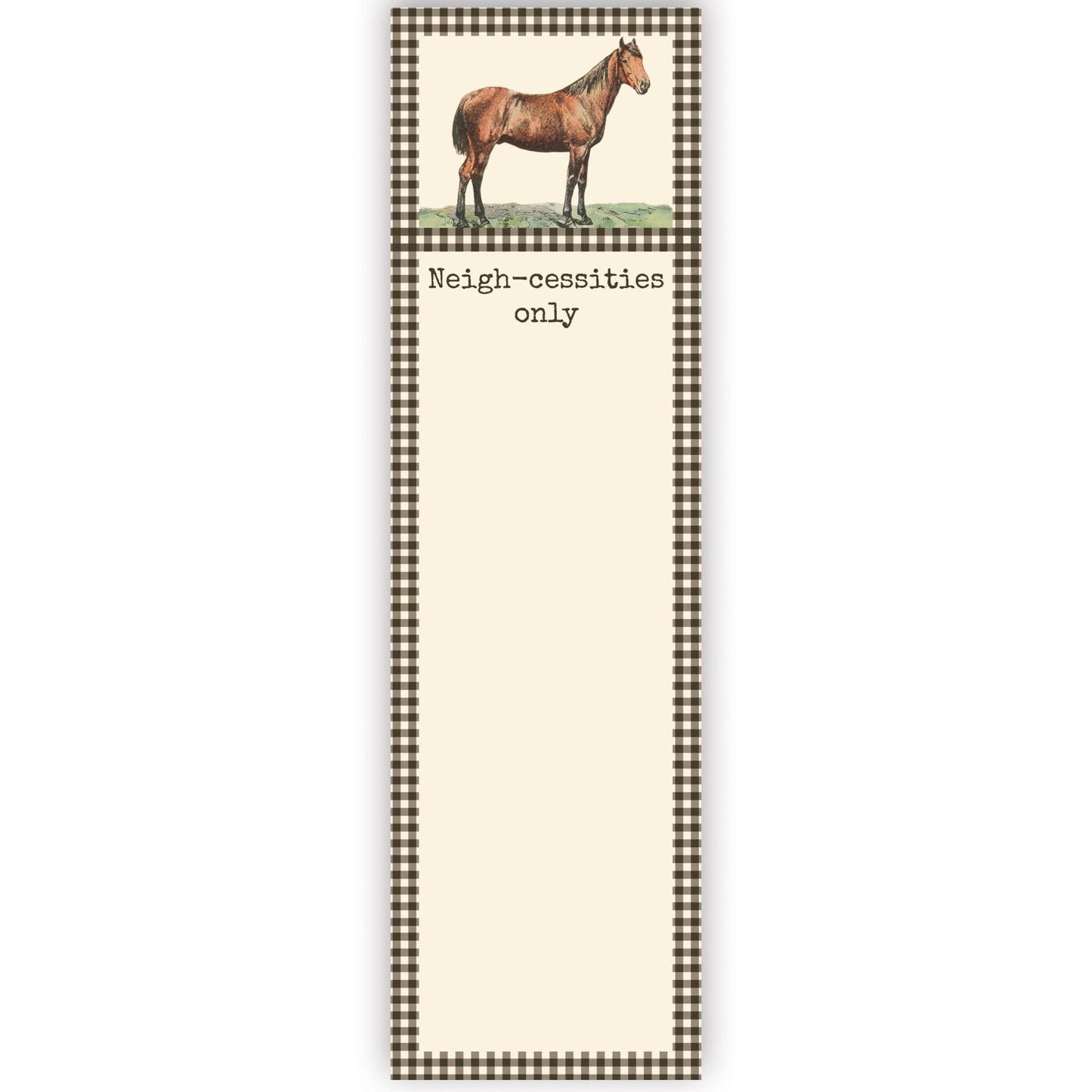 Neighcessities Only List Pad