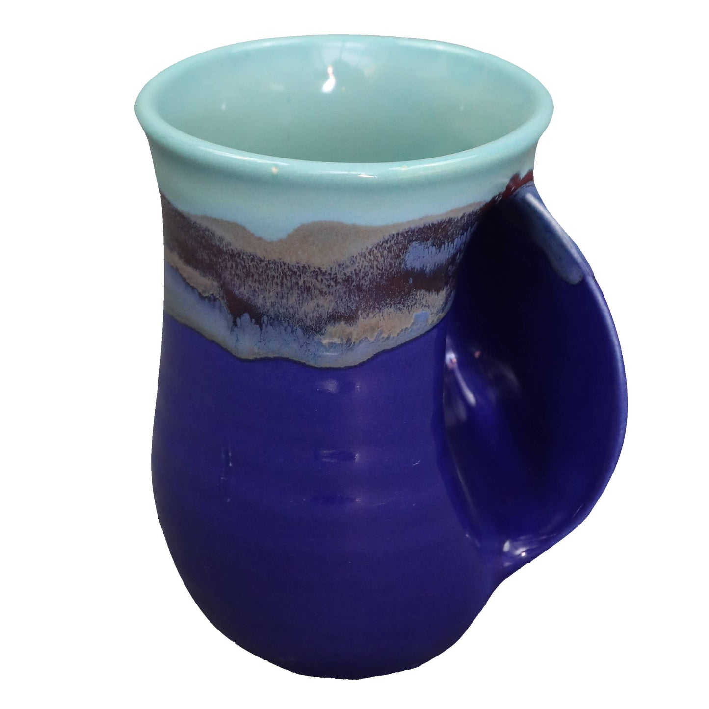 The Original Handwarmer Mug: Mystic Water / Right Hand