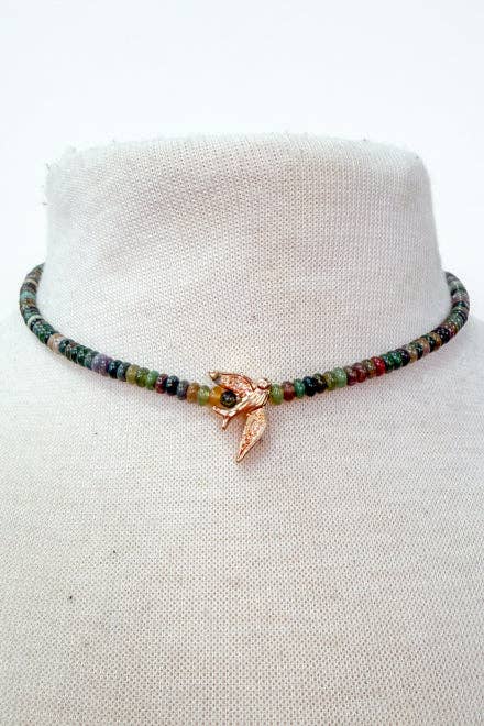 Lulu Necklace - Multi Agate