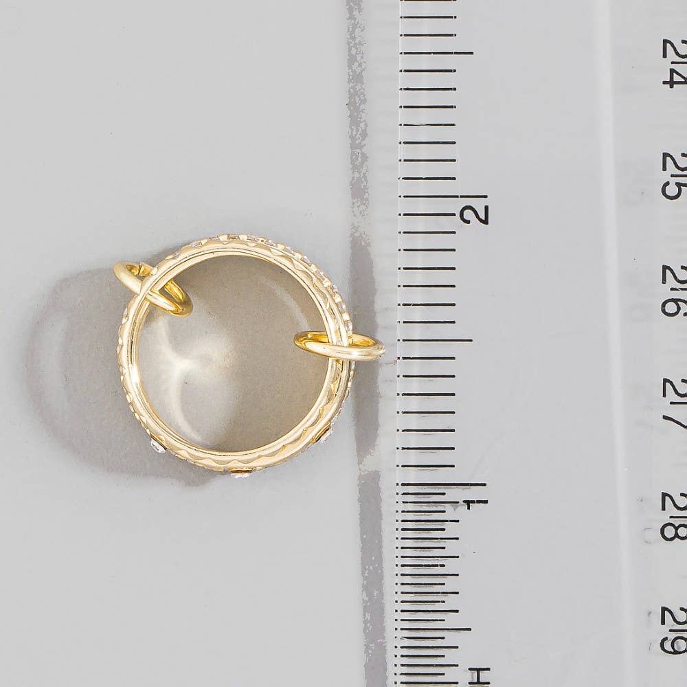 Mixed Linked Dainty Band Rings Set: GDCRY