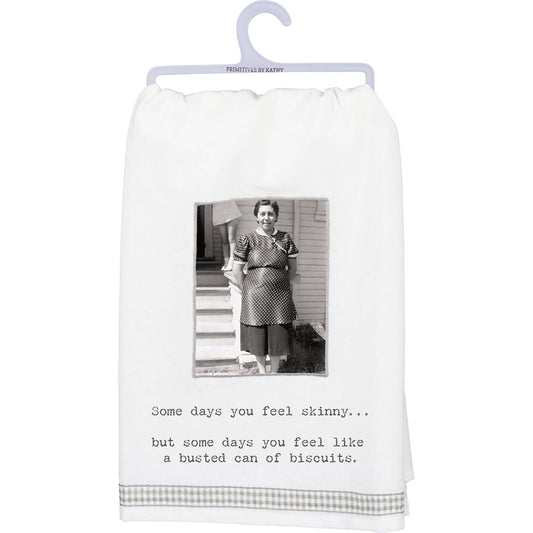 A Busted Can Of Biscuits Kitchen Towel