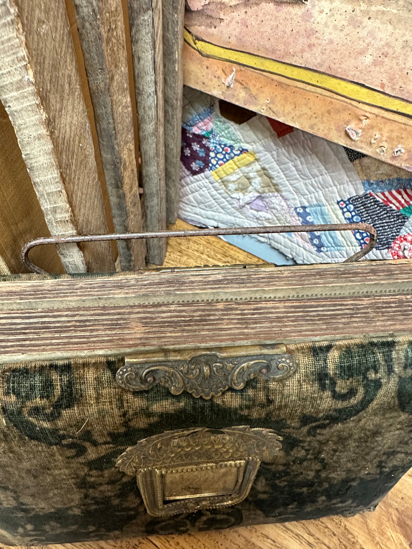Antique Velvet Photo Album