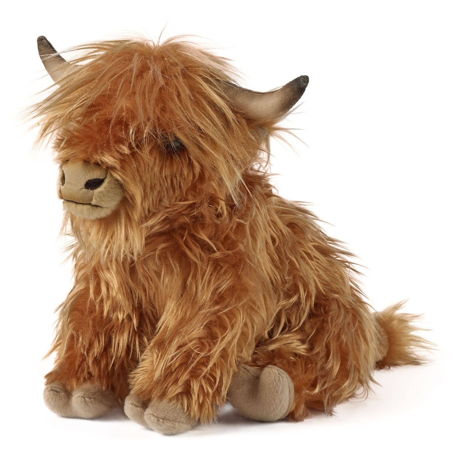 Living Nature Highland Cow Large Plush Stuffed Animal Toy