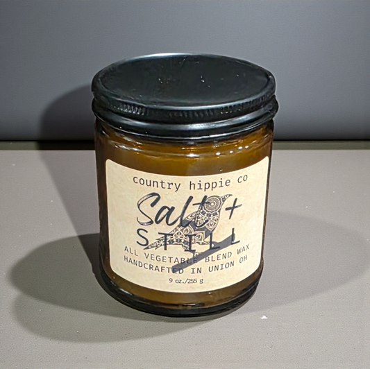 SALT + STILL Apothecary-Inspired Candle - 9 oz