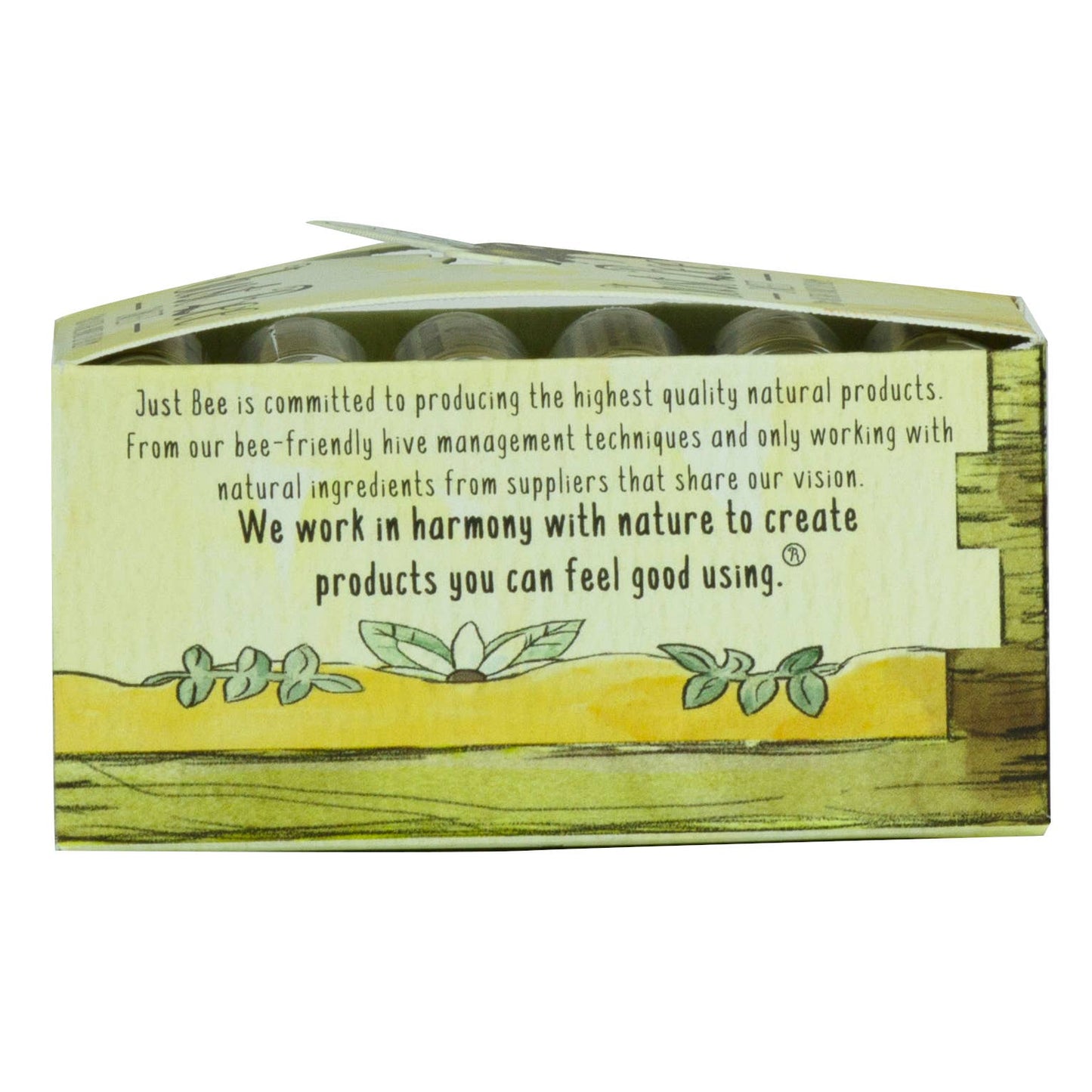 Just Bee Sweet Lip Balm - Natural Honey Lip Balm: Honey