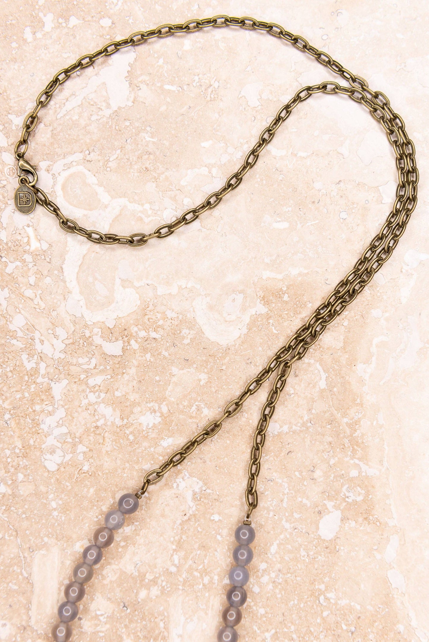 Gianna Necklace in Crystal