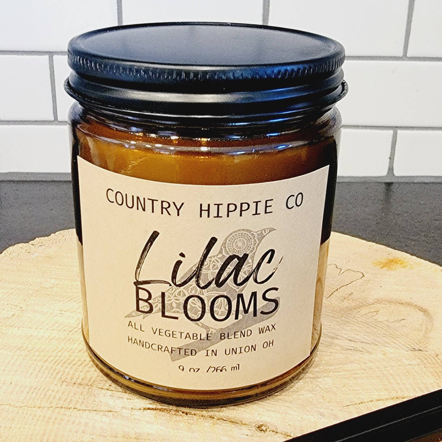 Lilac Blooms Apothecary-Inspired Candle