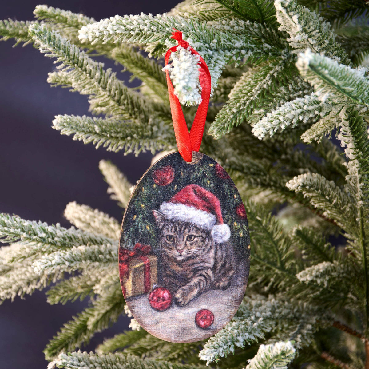 Kitty Mischief Ornament