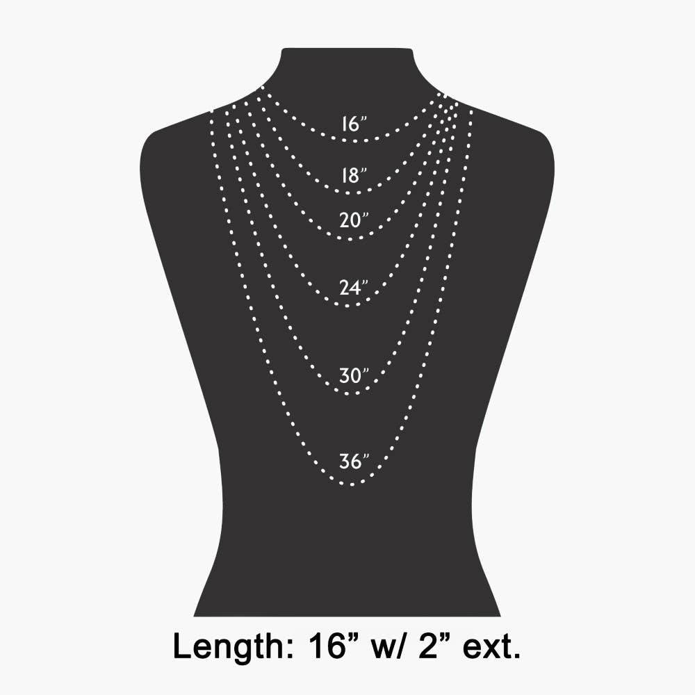 Stainless Steel Butterfly Charms Station Necklace: G