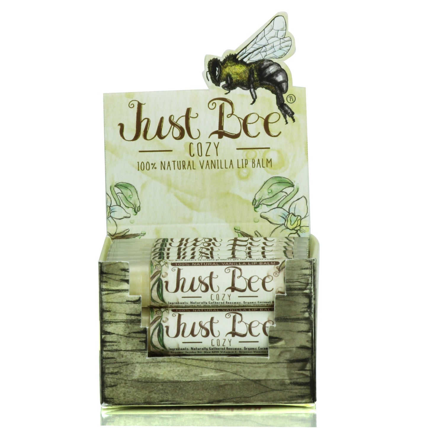 Just Bee Cozy Lip Balm  - Vanilla: Vanilla