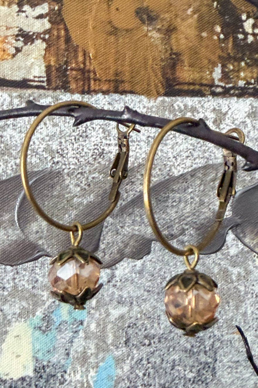 Yvonne Earrings- Champagne
