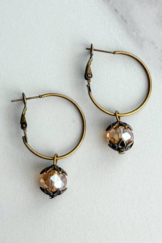Yvonne Earrings- Champagne