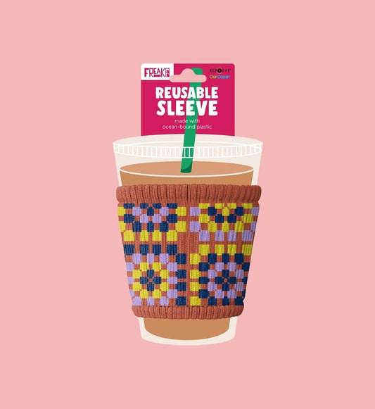 Granny Squares | Pint Glass, Coffee Sleeve & Can Koozie