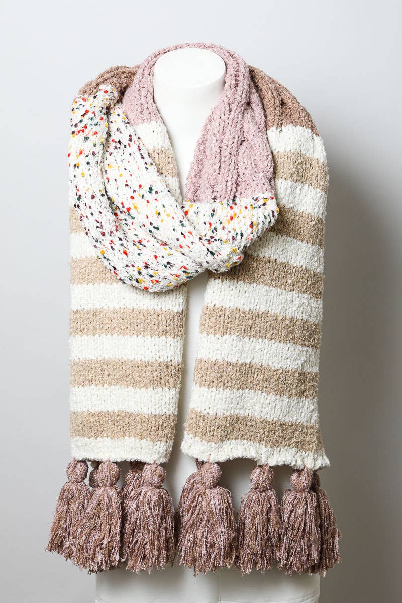 Boho Speckle Scarf