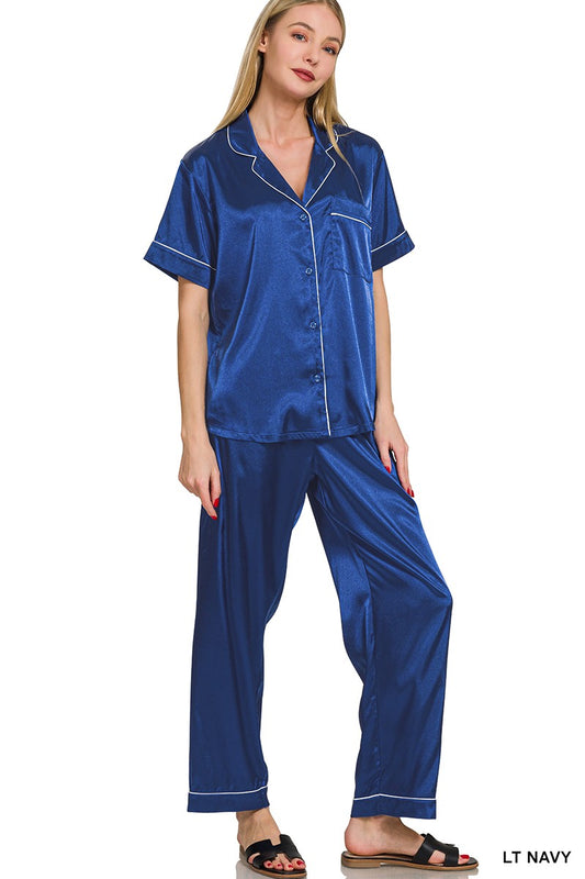 Satin PJ Set