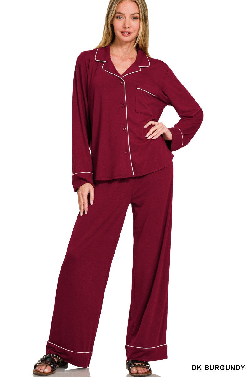 Poly Rayon Span Pajama Set