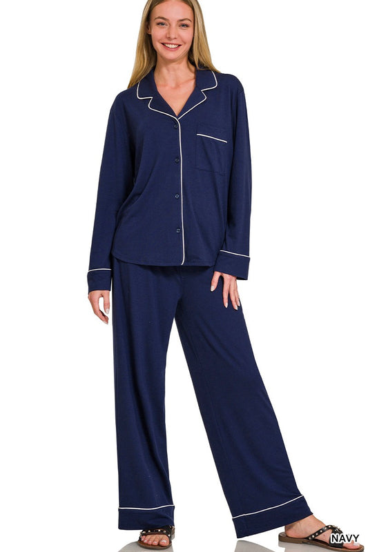 Poly Rayon Span Pajama Set