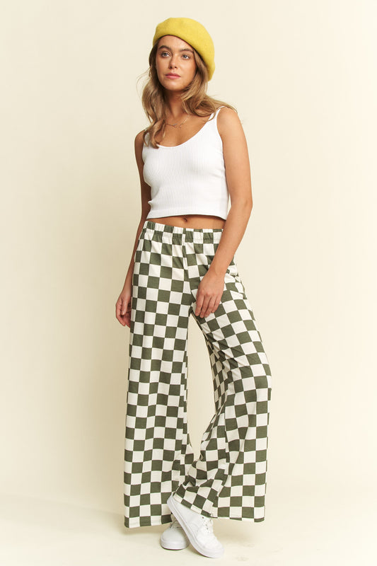 Checkered Pants