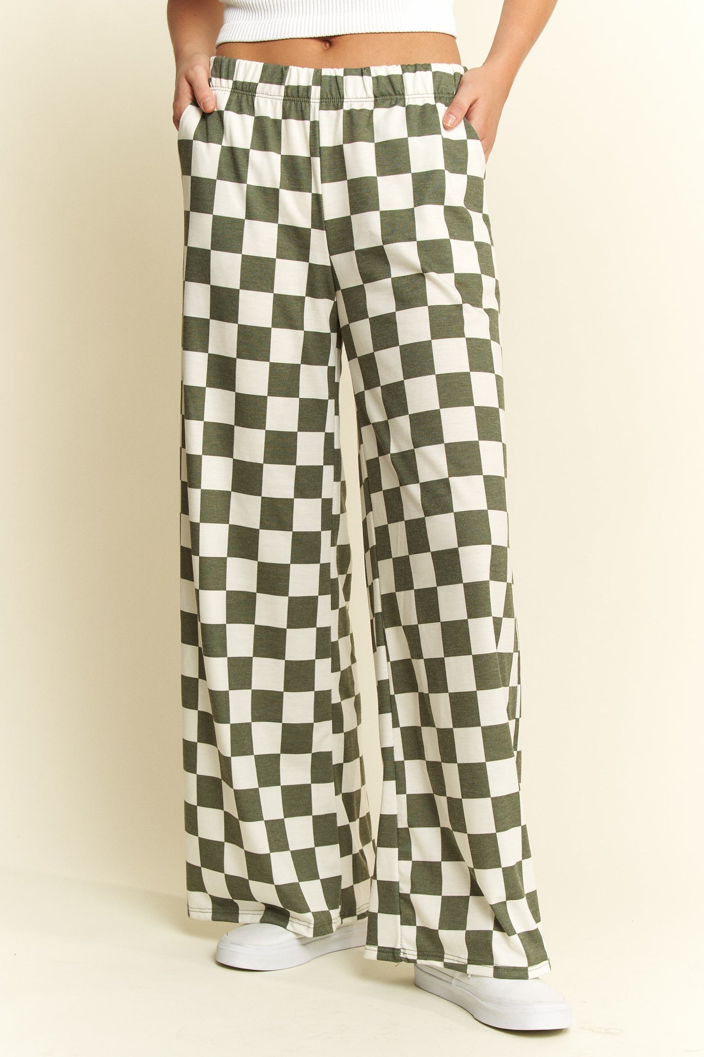 Checkered Pants