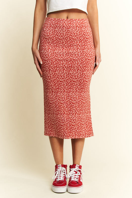 Animal Print Skirt