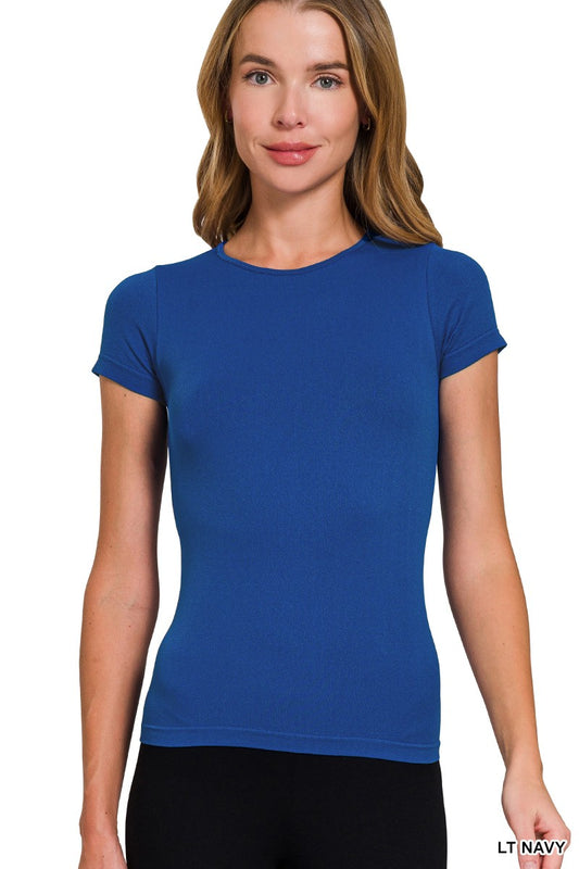Seamless Crew Neck Tee