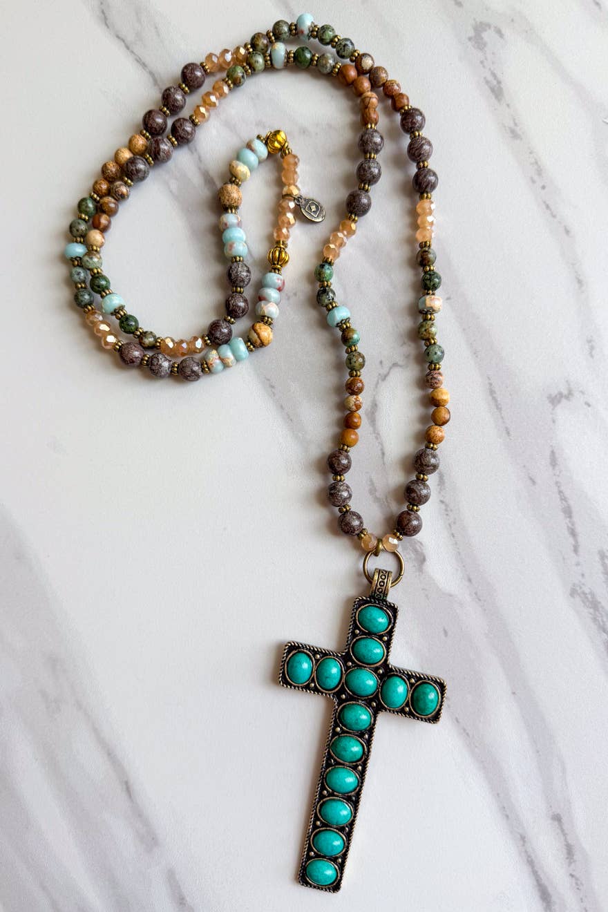 Genesis Cross Necklace
