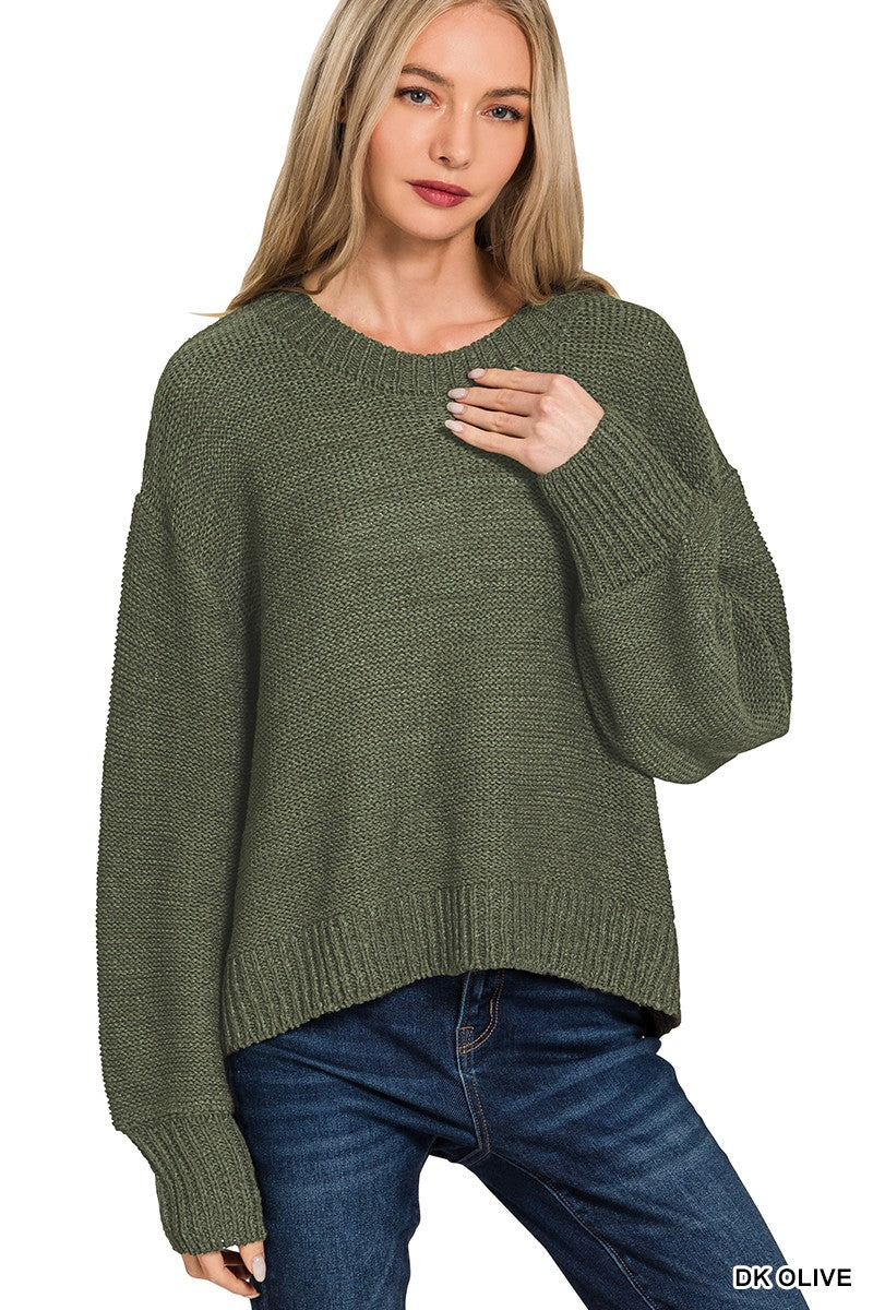 Oversized Baloon Sleeve Sweater