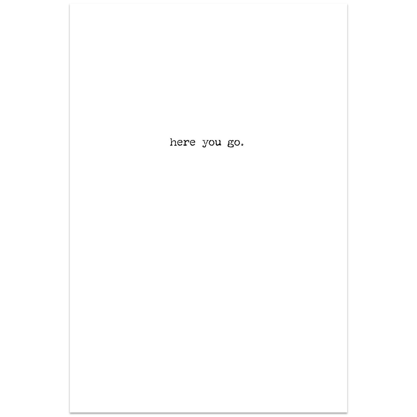 Older People Greeting Card