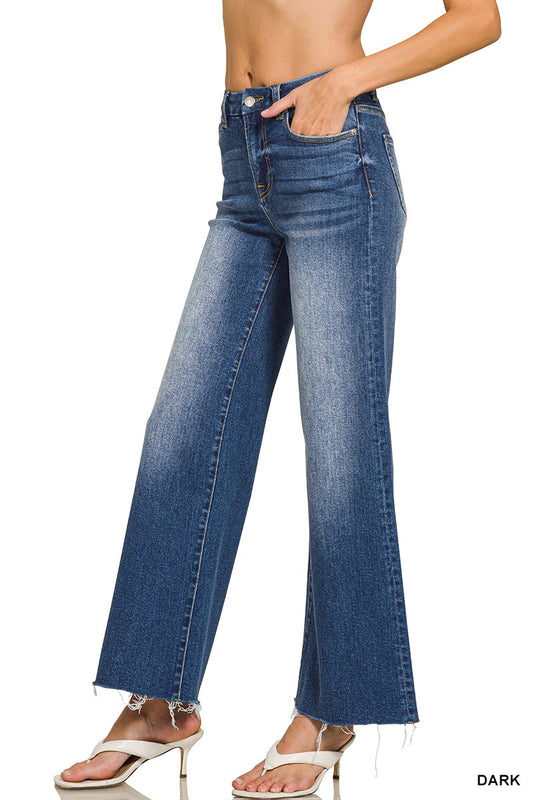 High Rise Flare Bottom Jeans