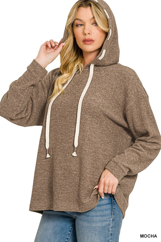 Soft Brushed Hacci Hoodie