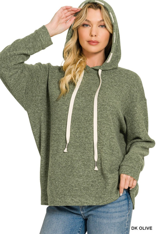 Soft Brushed Hacci Hoodie