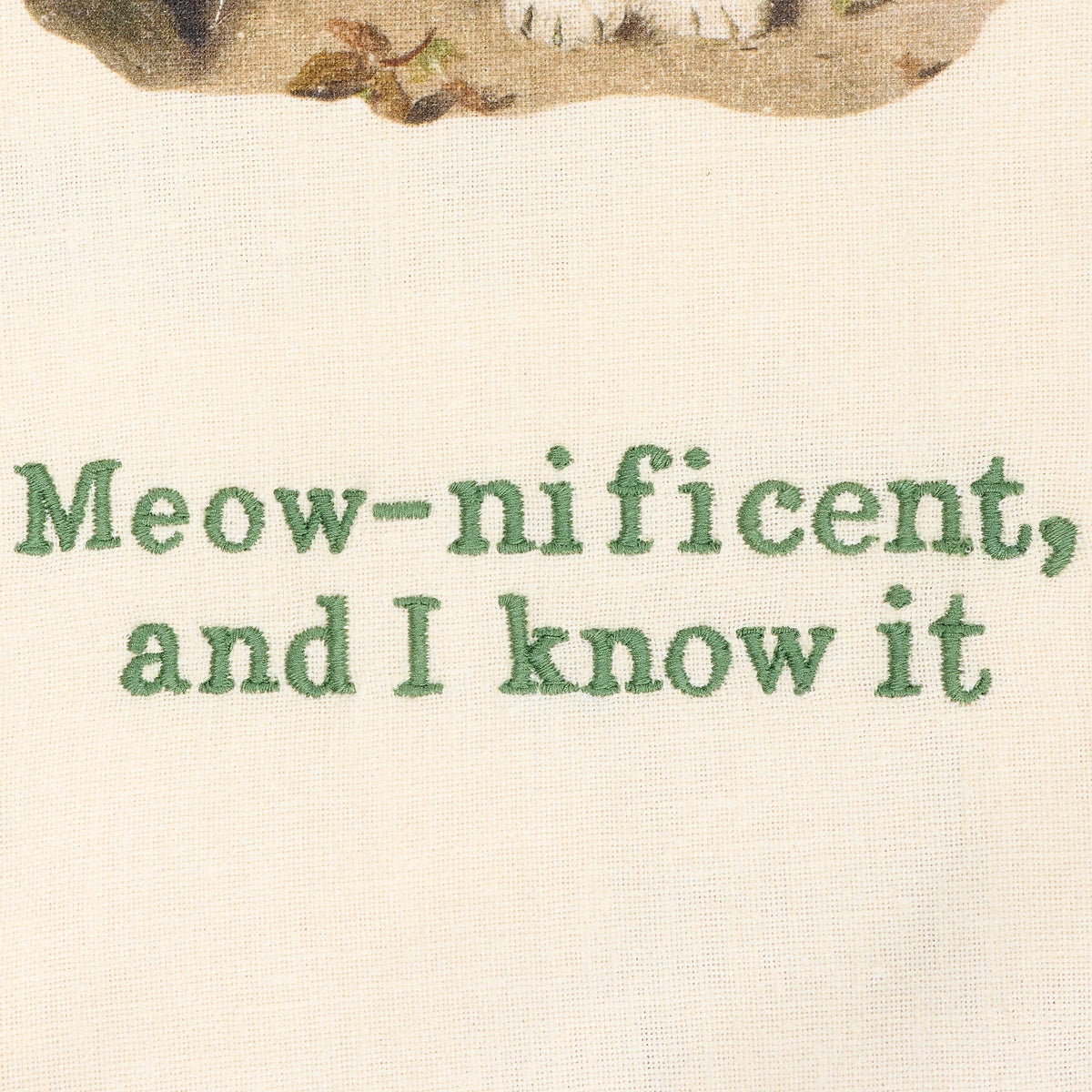 Meownificent An I Know It Kitchen Towel