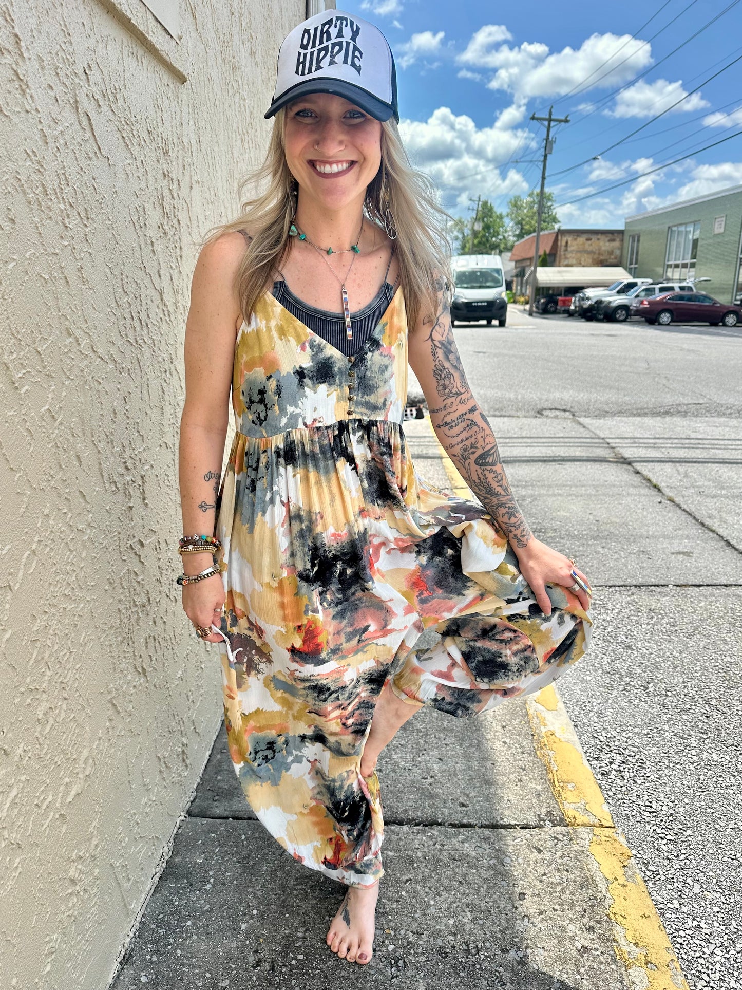 Tie Dye Jumpsuit