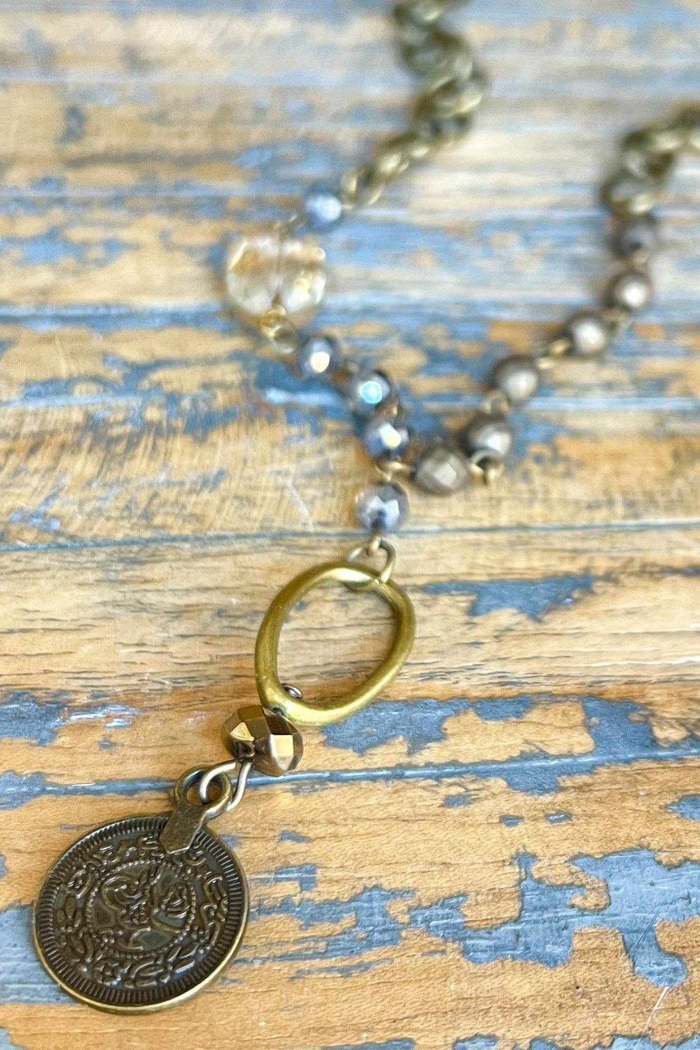 Molly Short Coin Necklace