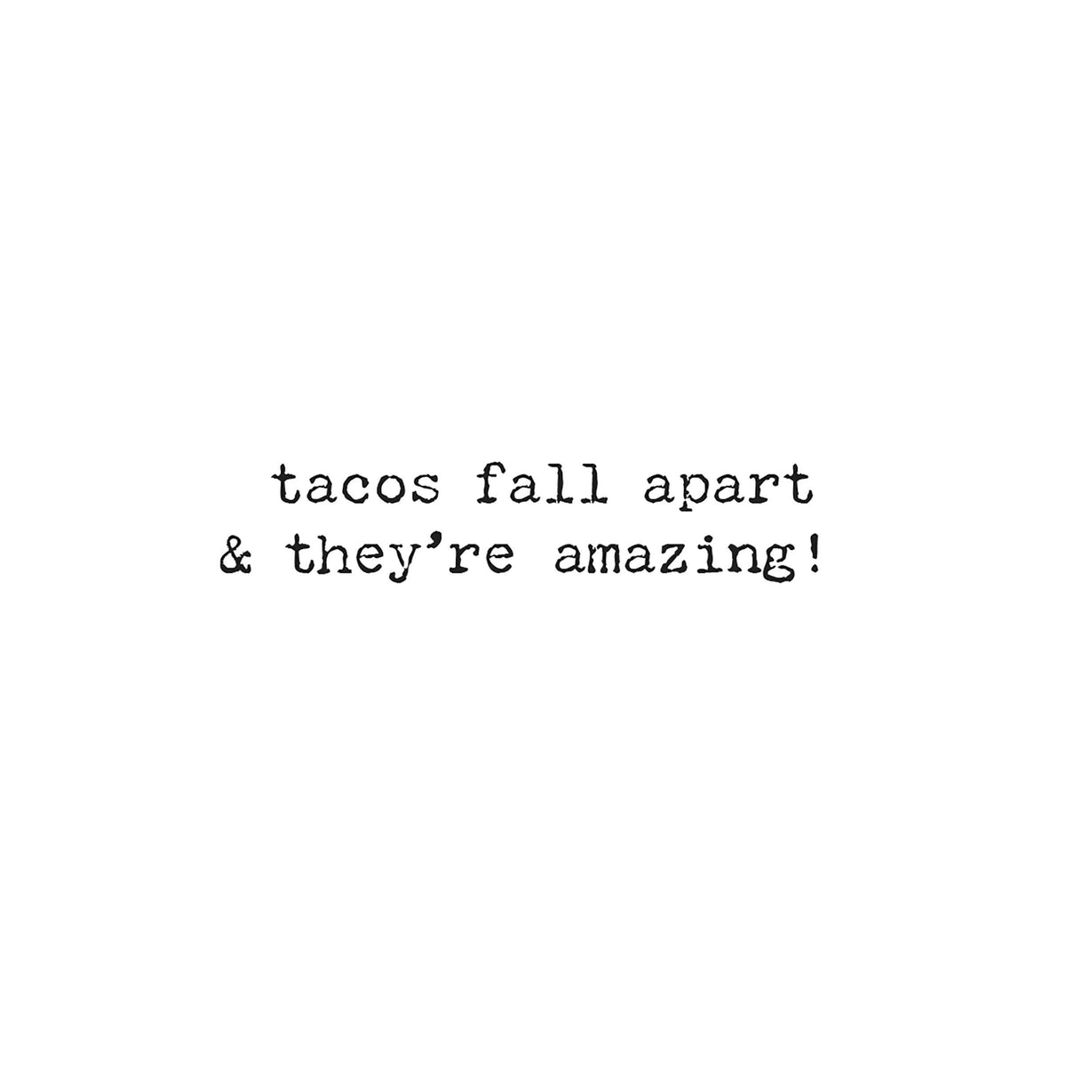 It's Okay To Fall Apart Greeting Card
