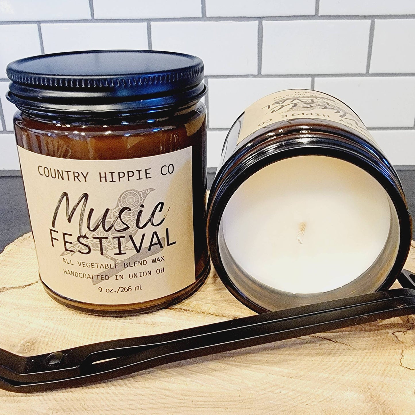 Music Festival Apothecary-Inspired Candle 9 oz