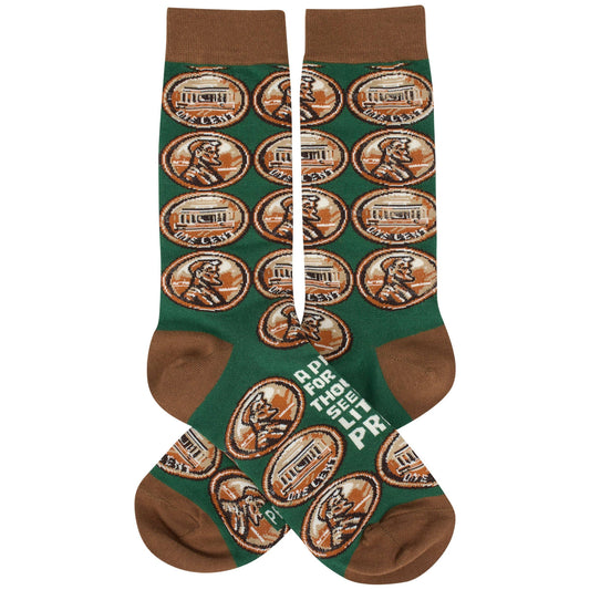 A Penny For Thoughts Seems Pricey Socks