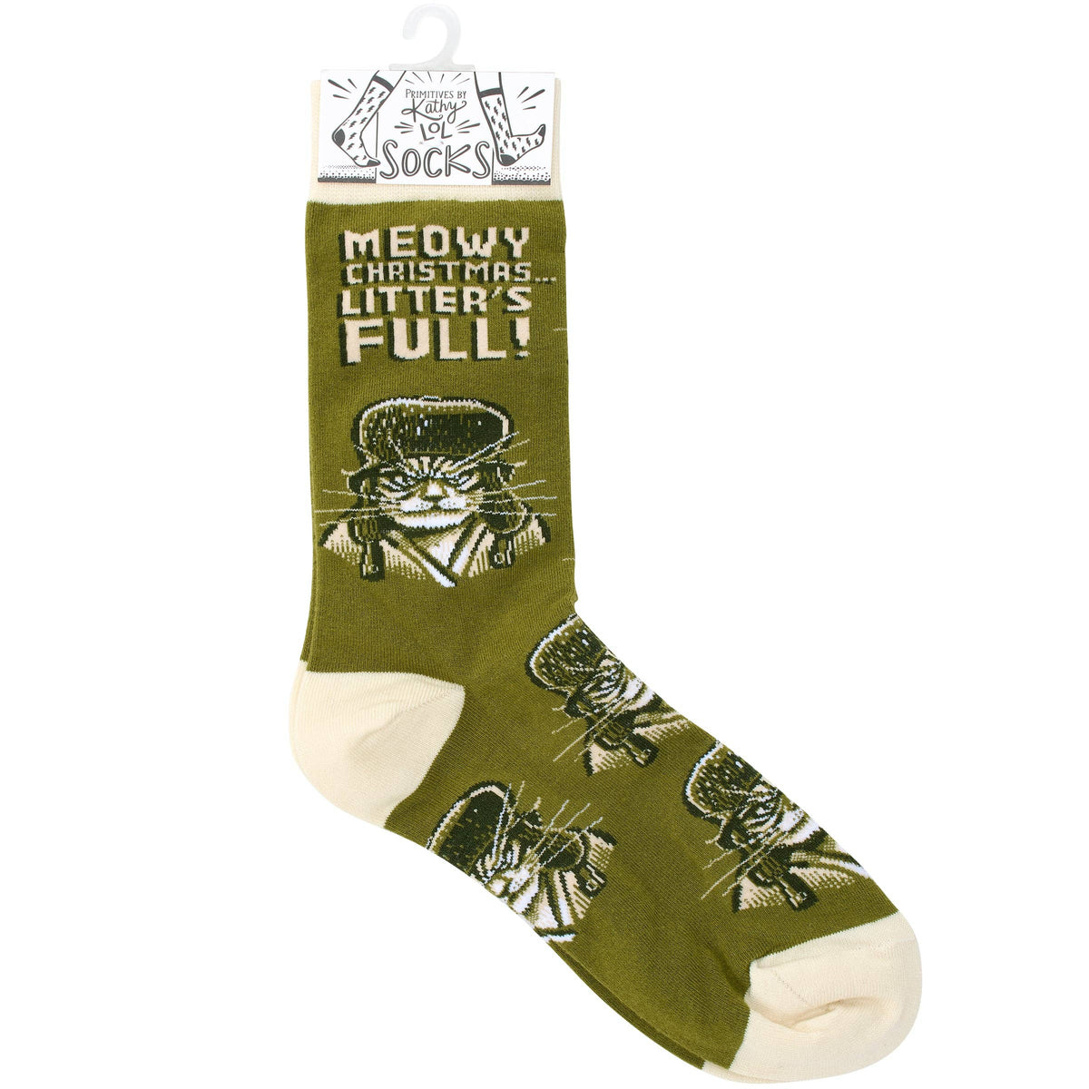 Meowy Christmas Socks Litter's Full