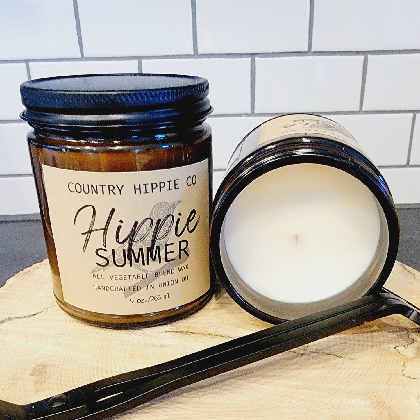 Hippie Summer Apothecary-Inspired Candle