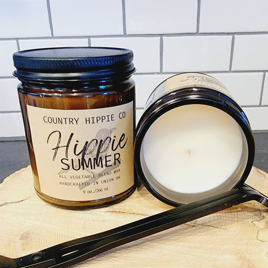 Hippie Summer Apothecary-Inspired Candle