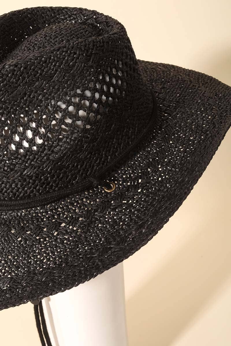 Straw Weave Fashion Western Cowboy Hat: IV