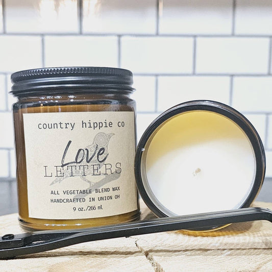 Love Letters  Apothecary-Inspired Candle 9 oz