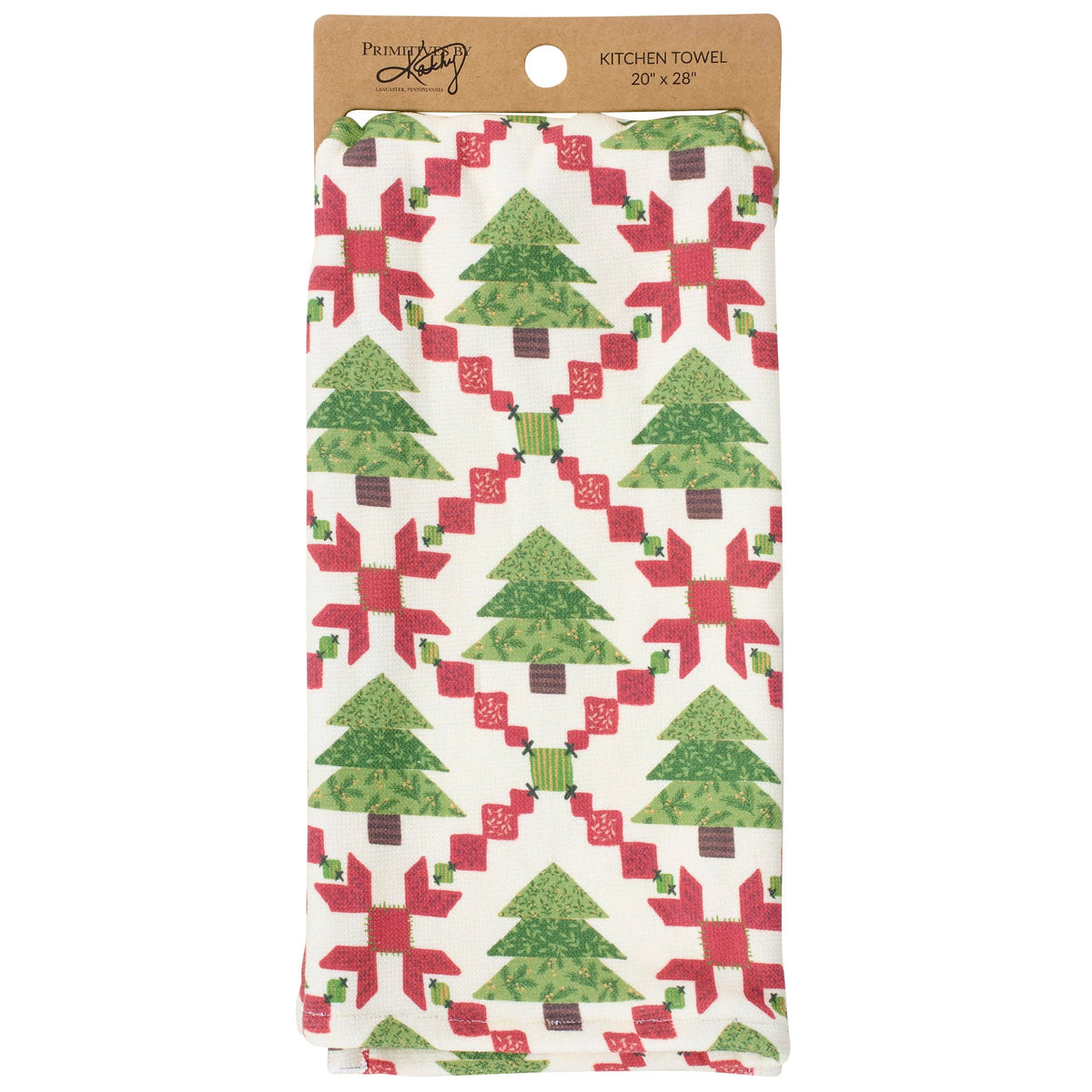 Tree Quilt Kitchen Towel