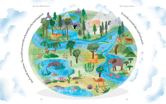 My First Bible Stories Padded Treasury Keepsake Book