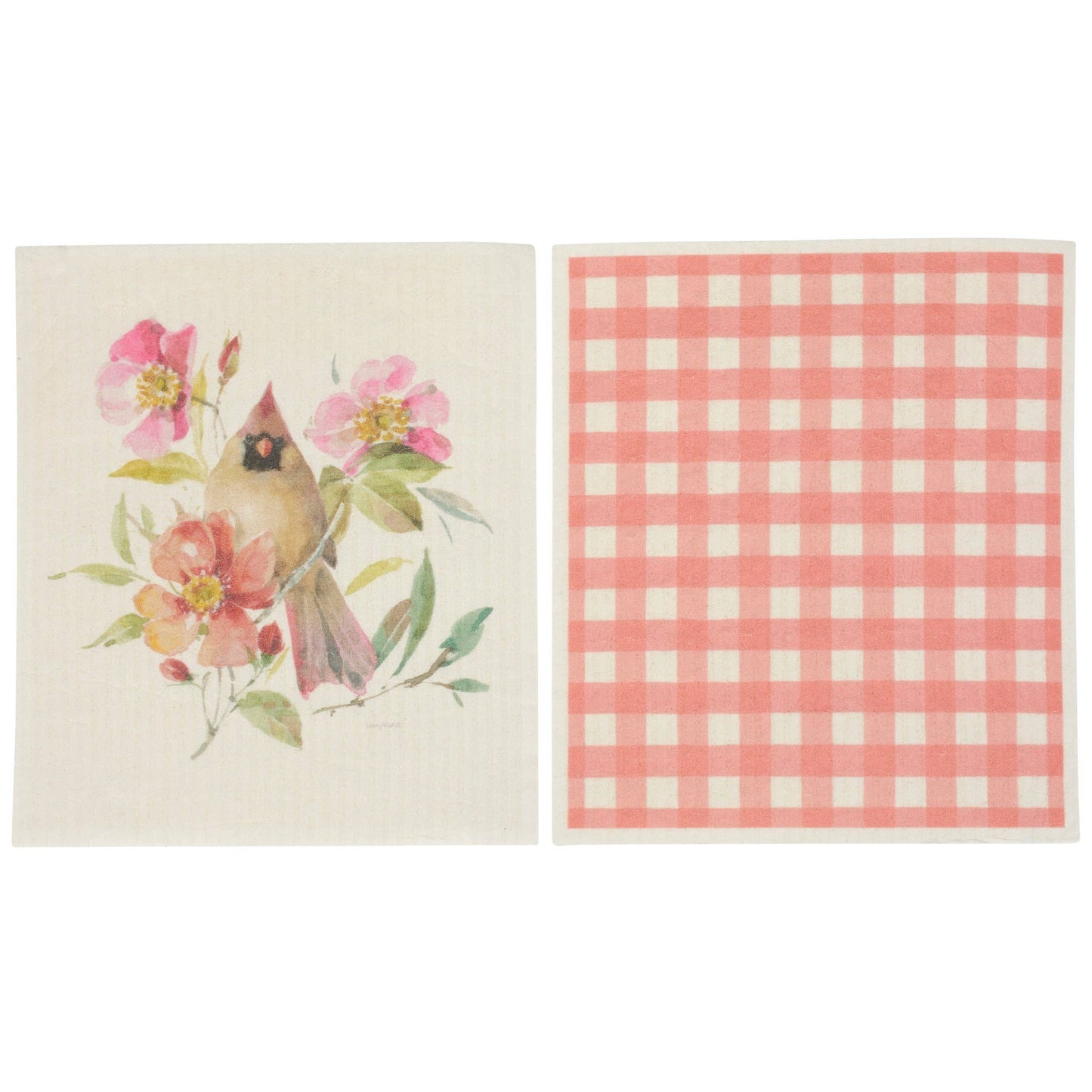 Everyday Cardinal Swedish Dishcloth Set