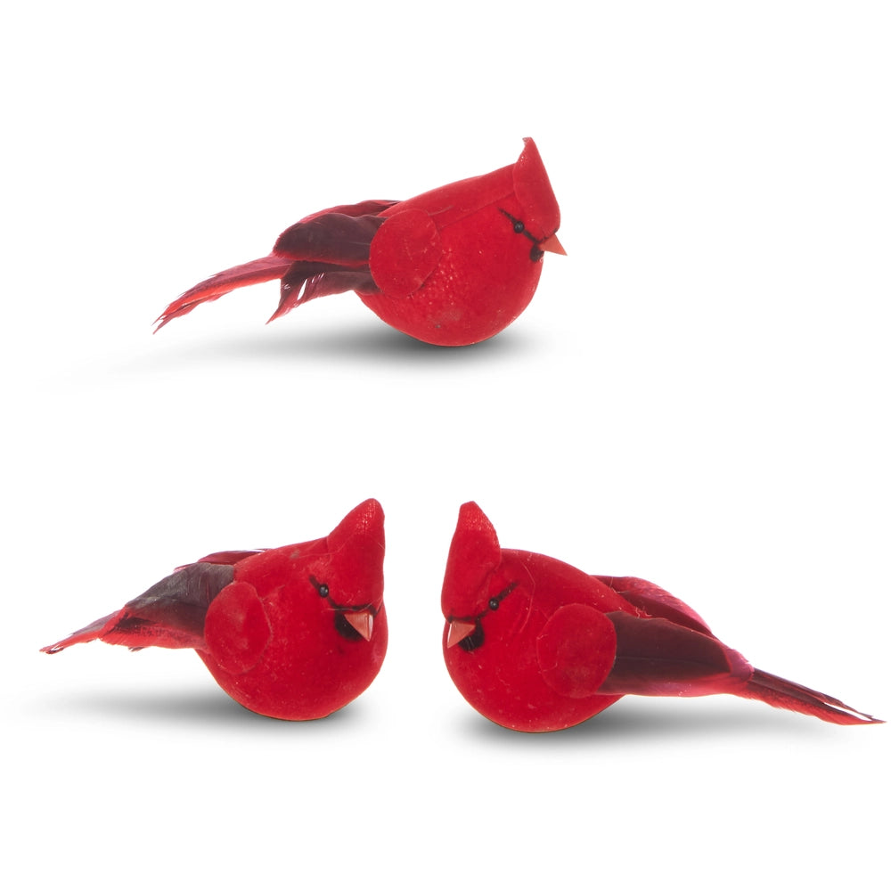 4.5" Clip-On Cardinal Ornament
